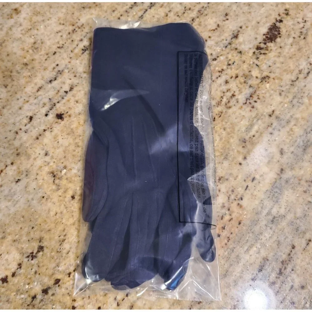 Vintage Size M Blue Cotton Stretch Formal 10